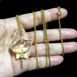 🖤SUPER RARE🦋Q-POT signed necklace